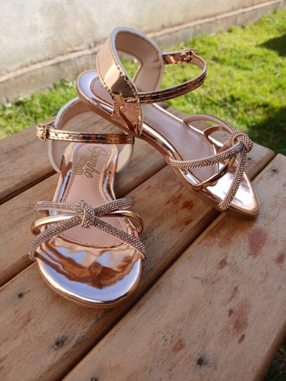 Sandália rose